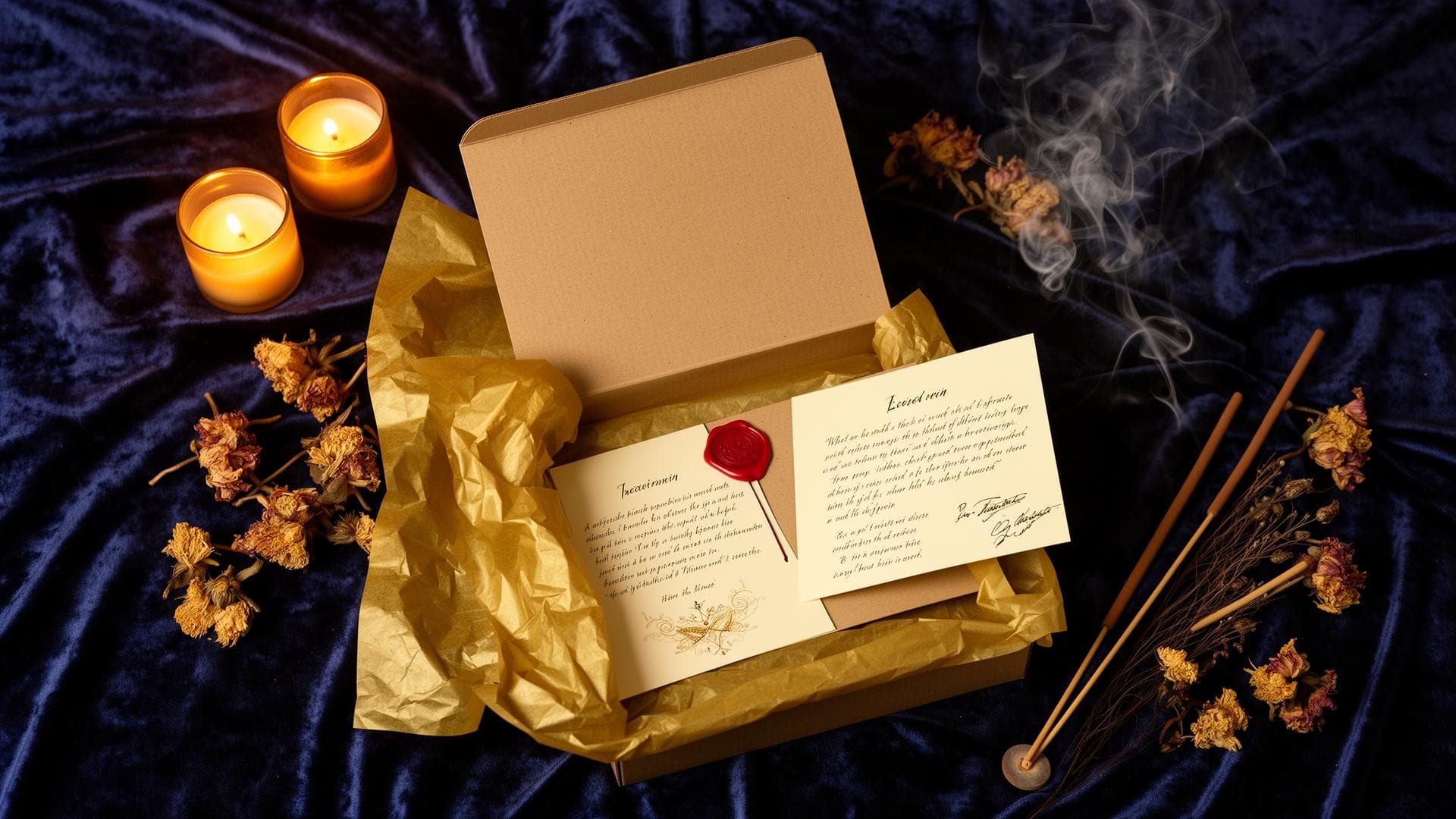 The sacred unboxing experience